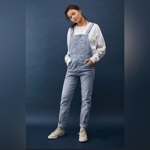 Carhartt Women's Light Blue Denim Overalls size small